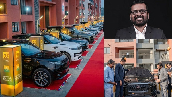 Audi முதல் Range Rover வரை வரிசை கட்டி நின்ற ஆடம்பர கார்கள்:ஊழியர்களுக்கு பாஸ் தந்த சர்ப்பிரைஸ்!!