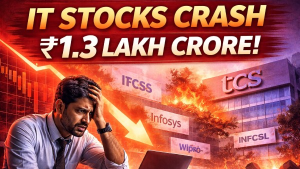 சின்னாபின்னமாகி ஐடி துறை பங்குகள்.. ரூ.1.3 லட்சம் கோடி இழப்பு.. மோசமான நிலையில் TCS..!