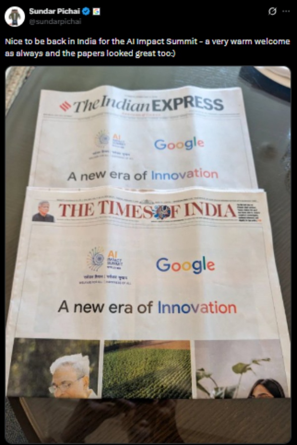 சுந்தர் பிச்சை செம ஹேப்பி.. இந்தியா வந்ததும் மோடி உடன் மீட்டிங்..!!