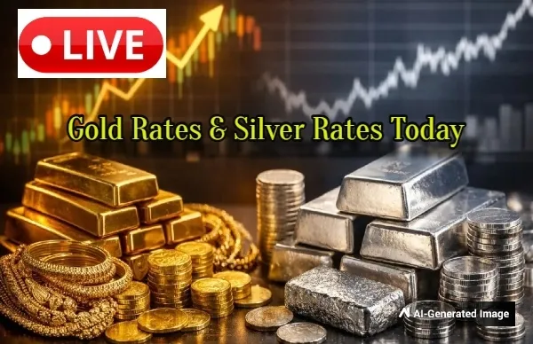 கச்சா எண்ணெய் சரிவு: தங்கம், வெள்ளி விலை கிடுகிடு உயர்வு!