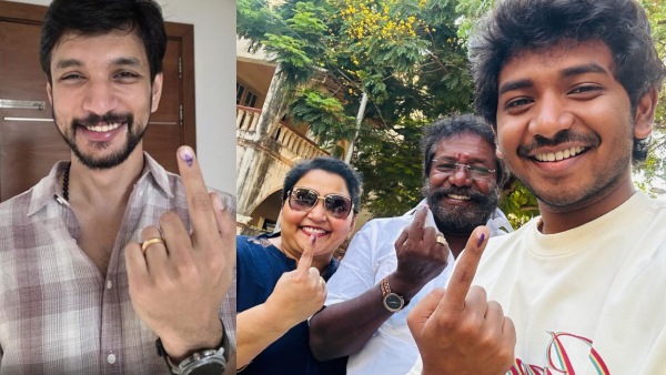 தேர்தல் 2026: ரஜினிகாந்த் ,அஜித் ,சிவகார்த்திகேயன்..!! காலையிலேயே வரிசை கட்டி வந்த பிரபலங்கள்..!!