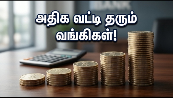 எஃப்டி வட்டி விகிதம்: அதிக லாபம் தரும் வங்கிகள்