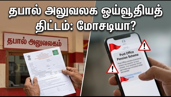 தபால் அலுவலக ஓய்வூதியத் திட்டம்: உண்மை என்ன? தபால் அலுவலக ஓய்வூதியத் திட்டம்: உண்மை என்ன?
