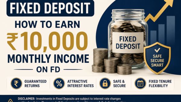 FD-யில் மாதம் ரூ.10,000 வருமானம் கிடைக்கும்? இத பண்ணுங்க!