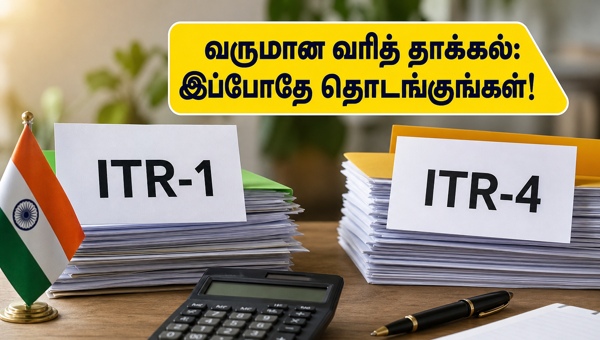 வருமான வரித் தாக்கல்: இப்போதே தொடங்குவது ஏன் அவசியம்?