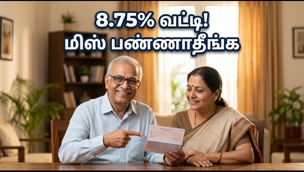 சீனியர் சிட்டிசன் FD: 8.75% வட்டி தரும் வங்கிகள்