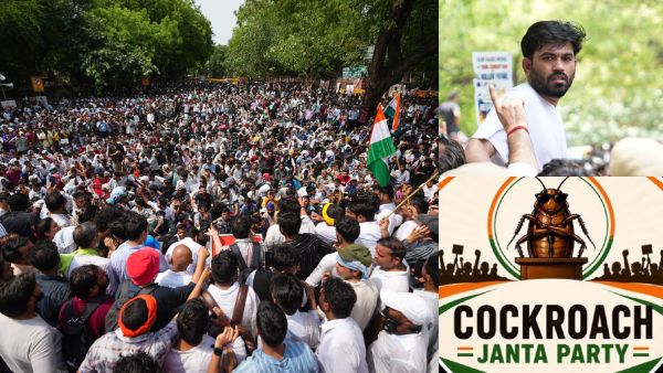 டெல்லியை அதிர வைத்த கரப்பான் பூச்சி கட்சி இளைஞர்கள்: ஜந்தர் மந்தரில் அபிஜித் தீப்கே பேசியது என்ன? டெல்லியை அதிர வைத்த கரப்பான் பூச்சி கட்சி இளைஞர்கள்: ஜந்தர் மந்தரில் அபிஜித் தீப்கே பேசியது என்ன?