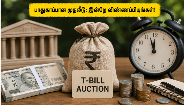 ஜூன் 24 RBI டிரஷரி பில் ஏலம்: சிறந்த வாய்ப்பு! ஜூன் 24 RBI டிரஷரி பில் ஏலம்: சிறந்த வாய்ப்பு!