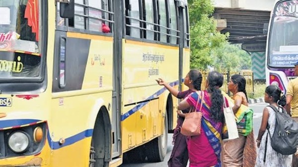பெண்களே சீக்கிரமே அனைத்து பேருந்துகளிலும் இலவசமாக பயணிக்கலாம்.. ரிப்போர்ட் தயார் செய்யும் விஜய் அரசு..! பெண்களே சீக்கிரமே அனைத்து பேருந்துகளிலும் இலவசமாக பயணிக்கலாம்.. ரிப்போர்ட் தயார் செய்யும் விஜய் அரசு..!
