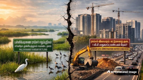 சென்னையில் 1 லட்சம் பேர் பாதிப்பு.. ரூ.72,000 கோடி இழப்பு..!! பள்ளிக்கரணையில் என்ன தான் நடக்கிறது? சென்னையில் 1 லட்சம் பேர் பாதிப்பு.. ரூ.72,000 கோடி இழப்பு..!! பள்ளிக்கரணையில் என்ன தான் நடக்கிறது?