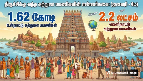 தமிழ்நாட்டிலேயே திருச்சி தான் நம்பர் 1: சட்டமன்ற தேர்தலுக்கு மத்தியிலும் சாதித்த திருச்சி..!! தமிழ்நாட்டிலேயே திருச்சி தான் நம்பர் 1: சட்டமன்ற தேர்தலுக்கு மத்தியிலும் சாதித்த திருச்சி..!!