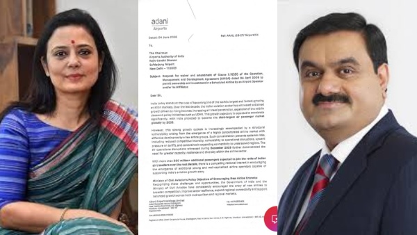 அதானி குழுமம் பொய் சொல்கிறது: ஆதாரத்துடன் புதிய குண்டை தூக்கி போட்ட மஹுவா மொய்த்ரா..!! அதானி குழுமம் பொய் சொல்கிறது: ஆதாரத்துடன் புதிய குண்டை தூக்கி போட்ட மஹுவா மொய்த்ரா..!!