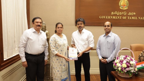 சென்னையில் இன்று முதலீட்டாளர் மாநாடு: விஜய் அரசின் முதல் மாநாடு திருப்புமுனையாக அமையுமா? சென்னையில் இன்று முதலீட்டாளர் மாநாடு: விஜய் அரசின் முதல் மாநாடு திருப்புமுனையாக அமையுமா?