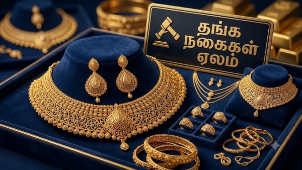 நகைக்கடைகளை விட குறைவான விலையில் தங்கம்: வங்கிகள் ஏலம் விடும் தங்க நகைகளை வாங்கலாமா? நகைக்கடைகளை விட குறைவான விலையில் தங்கம்: வங்கிகள் ஏலம் விடும் தங்க நகைகளை வாங்கலாமா?