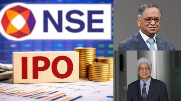 NSE IPO: ரூ.30,000 கோடி ஜாக்பாட்!! இன்போசிஸ் நாராயணமூர்த்தி, விப்ரோ அஸீம் பிரேம்ஜி காட்டில் பணமழை!! NSE IPO: ரூ.30,000 கோடி ஜாக்பாட்!! இன்போசிஸ் நாராயணமூர்த்தி, விப்ரோ அஸீம் பிரேம்ஜி காட்டில் பணமழை!!