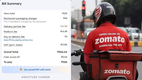 சத்தமில்லாமல் Zomato பார்த்த வேலை.. புதிய கட்டணம் வசூல் செய்வதால் வாடிக்கையாளர்கள் அதிர்ச்சி..!!