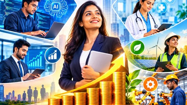 AI வருகையால் 2027-இல் அதிக சம்பளம் பெறப்போகும் டாப் 5 செக்டார்! IT துறைக்கு ஊதிய உயர்வு எப்படி இருக்கும்?