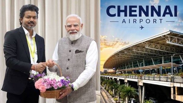 தனியார்மயமாகும் சென்னை விமான நிலையம்? முதலமைச்சர் விஜய்-இன் கோரிக்கையை ஏற்று மத்திய அரசு நடவடிக்கை? தனியார்மயமாகும் சென்னை விமான நிலையம்? முதலமைச்சர் விஜய்-இன் கோரிக்கையை ஏற்று மத்திய அரசு நடவடிக்கை?