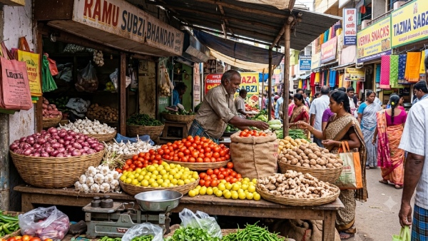 விண்ணை முட்டும் விலைவாசி: தாறுமாறாக உயரும் வெங்காயம் விலை.. கிராமங்களில் தான் நிலைமை மோசம்..!! விண்ணை முட்டும் விலைவாசி: தாறுமாறாக உயரும் வெங்காயம் விலை.. கிராமங்களில் தான் நிலைமை மோசம்..!!