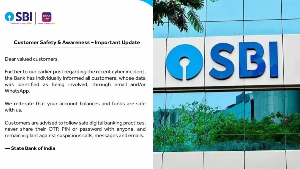 SBI வங்கி கணக்கில் உள்ள பணத்திற்கு ஆபத்தா? – டேட்டா கசிவு குறித்து வாடிக்கையாளர்களுக்கு வந்த மெசேஜ் SBI வங்கி கணக்கில் உள்ள பணத்திற்கு ஆபத்தா? – டேட்டா கசிவு குறித்து வாடிக்கையாளர்களுக்கு வந்த மெசேஜ்