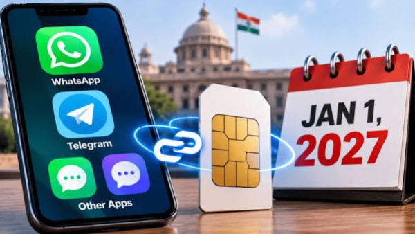 ஜனவரி 1 முதல் இந்த போன்களில் வாட்ஸ்அப், டெலிகிராம் வேலை செய்யாது: அது என்ன SIM-Binding? ஜனவரி 1 முதல் இந்த போன்களில் வாட்ஸ்அப், டெலிகிராம் வேலை செய்யாது: அது என்ன SIM-Binding?