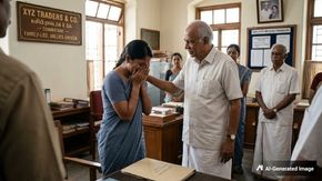அந்த மனசு தான் சார்!! தந்தை மறைவுக்கு 1 மாதம் விடுப்புடன் ஊழியருக்கு பணமும் தந்து உதவிய கோவை முதலாளி