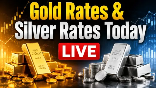 Today Gold Silver Rate Live: తగ్గిన బంగారం, వెండి ధరలు..ఈ రోజు రేట్లు ఎలా ఉన్నాయంటే..
