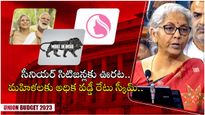 Union Budget 2023: సీనియర్ సిటిజన్లకు ఊరట.. మహిళలకు అధిక వడ్డీ రేటు స్కీమ్.. 