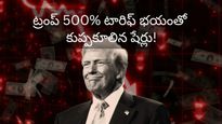 US tariff: మరోసారి ట్రంప్ టారిఫ్ బాంబు! ఏకంగా 500% పన్ను! ఆ స్టాక్స్ 13% డౌన్!