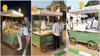 ఐస్ క్రీం బండి మీద తక్కువ ధరకే బంగారం అమ్మకం.. విశాఖ బీచ్ వద్ద ఎగబడుతున్న కస్టమర్లు. .వీడియో ఇదిగో..