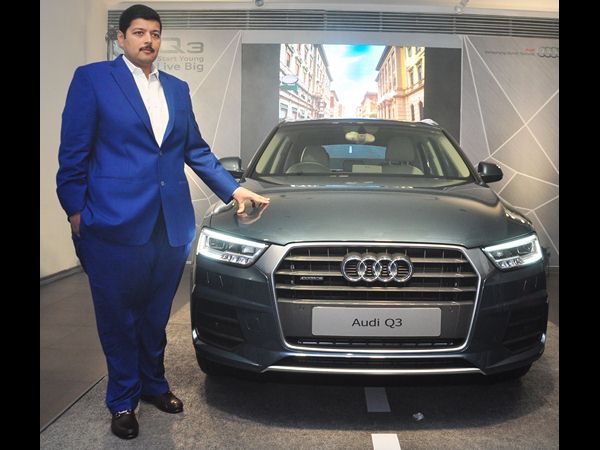 హైదరాబాద్‌లో ఆడీ క్యూ-3 సిరిస్ లగ్జరీ కారు