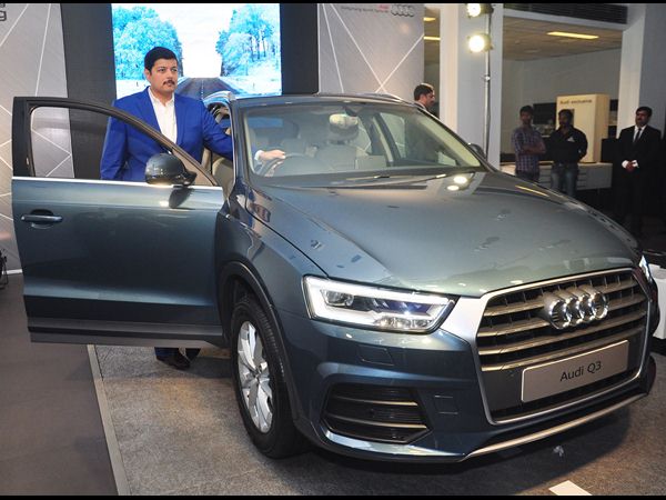 హైదరాబాద్‌లో ఆడీ క్యూ-3 సిరిస్ లగ్జరీ కారు