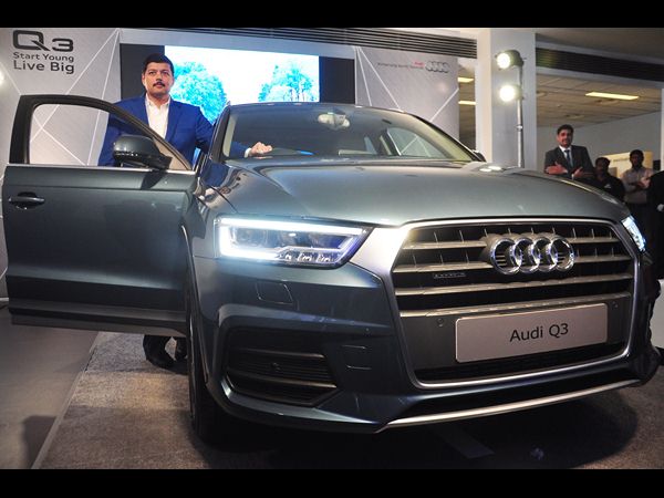 హైదరాబాద్‌లో ఆడీ క్యూ-3 సిరిస్ లగ్జరీ కారు