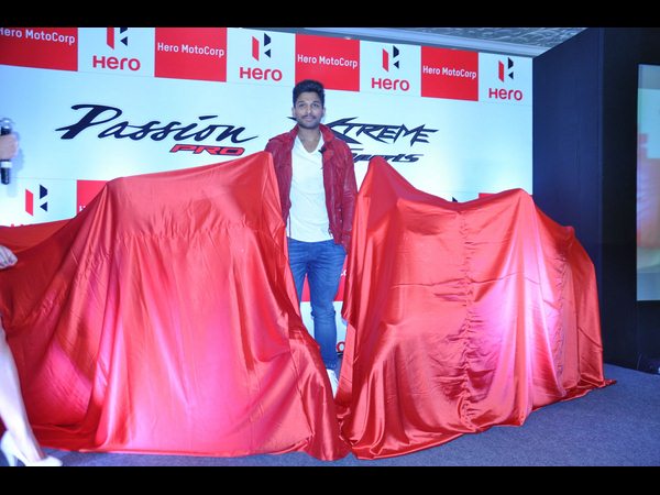 హీరో గ్లామర్ బైక్ అంటే ఎంతో ఇష్టం: అల్లు అర్జున్