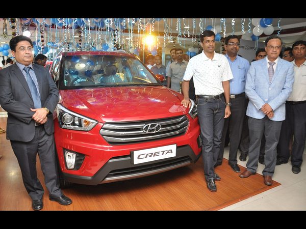 గోపీచంద్ చేతుల మీదగా 'హ్యుందాయ్‌ క్రెటా' విడుదల