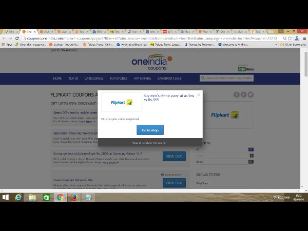  ఫ్లిప్‌కార్ట్ సేల్ 2016: టాప్ 10 అత్యుత్తమ ఆఫర్లు