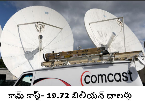 3. కామ్‌కాస్ట్ కార్పొరేష‌న్