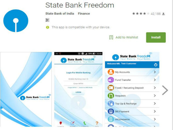 10. స్టేట్‌బ్యాంక్ ఫ్రీడ‌మ్ యాప్‌: