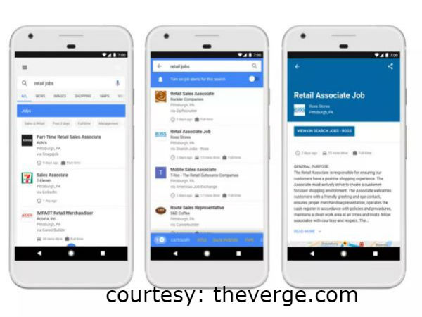 గూగుల్లో ఉద్యోగ సమాచారం గూగుల్లో ఉద్యోగ సమాచారం