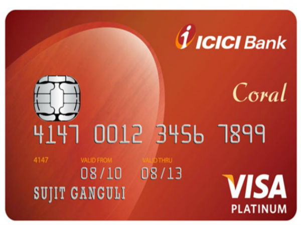 5. ఐసీఐసీఐ బ్యాంక్ హెచ్‌పీసీఎల్ కోర‌ల్ క్రెడిట్ కార్డు