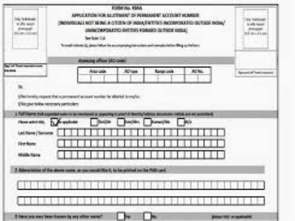 ఎక్కడినుంచైనా ఫారం 49 ఏ లో, పాన్ కోసం దరఖాస్తు చేసుకోవచ్చునా?