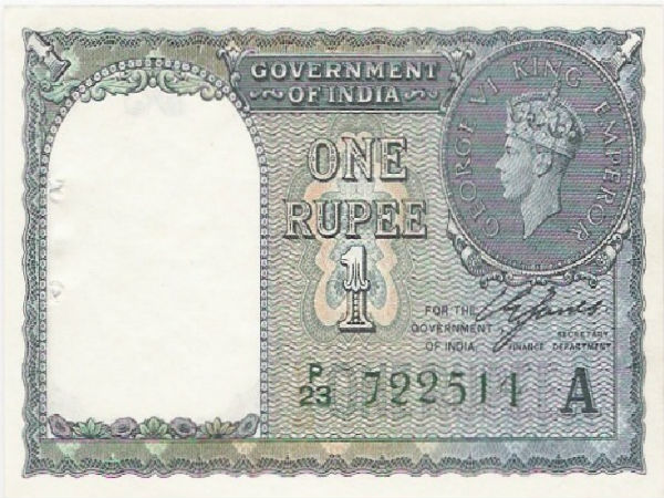 2. మొదటి నోటు కింగ్ జార్జ్ V ఫోటోతో 2. మొదటి నోటు కింగ్ జార్జ్ V ఫోటోతో