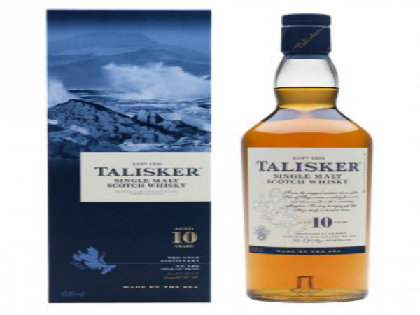 8. టాలిస్కర్(Talisker ) 10 ఇయర్ ఓల్డ్, 45.8%: £ 38.75, ది విస్కీ ఎక్స్ఛేంజ్: