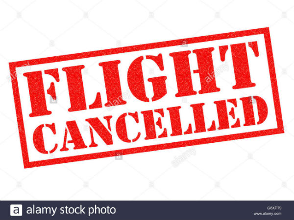 విమానం రద్దు చేయటం: 