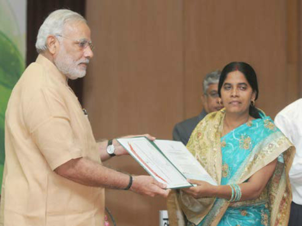 మోడీ గారి చేతుల మీదుగా