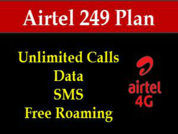 ఎయిర్టెల్ రూ 249 ప్లాన్