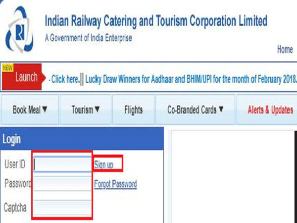 ఈ-టిక్కెట్ బుకింగ్స్
