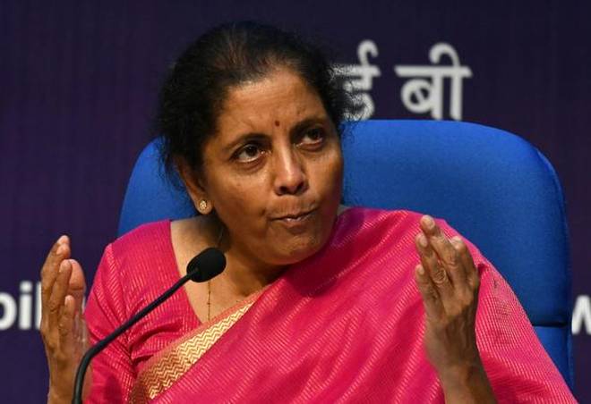 Nirmala Sitharaman will address the media at 2 PM Nirmala Sitharaman will address the media at 2 PM