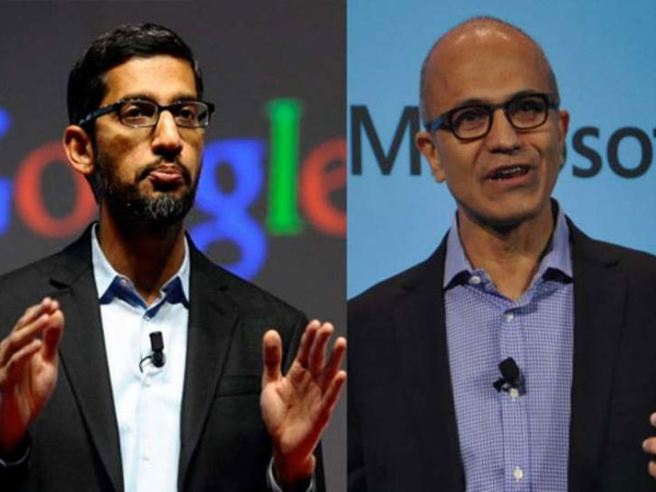 సుందర్ పిచాయ్, సత్య నాదెళ్ల సహా 6గురు