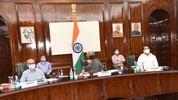 44th GST Council meeting: Finance Minister Nirmala Sitharaman chairs via video conferencing